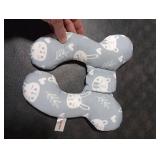 Yufiova Baby Car Seat Head Support Pillow -Baby Travel Pillow Toddler Infant Head and Neck Support for Car Seat,Pushchair -Bear