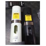 Home Hero Electric Salt and Pepper Grinder Set - Automatic Salt and Pepper Grinder Set Rechargeable. Electronic Salt and Pepper Shakers with LED Light, Electric Pepper Grinder & Salt Grinder, Set of 2