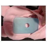 Microwave Heating Pad for Pain Relief, 13 x 10 Microwavable Heating Pads for Cramps, Back Pain, Neck Shoulder, Muscles, Knee, Joints, Natural Heat Pack Moist Heat, Pink Axolotl