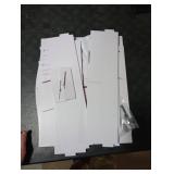 Krafetto Stackable Small Roll Ribbon Storage Organizer Rack, Wall-Mountable Ribbon Holder Rack for Craft Room, Desktop Ribbon Spool Holder for Ribbons up to 4 in Diameter