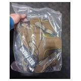 AUROTH Tactical Harness for Large Dogs No Pull Adjustable Pet Harness Reflective K9 Working Training Easy Control Military Service Pet Vest Army Yellow XL