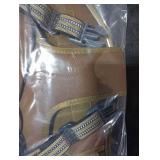 AUROTH Tactical Harness for Large Dogs No Pull Adjustable Pet Harness Reflective K9 Working Training Easy Control Military Service Pet Vest Army Yellow XL