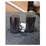 YXHDZ Black Computer Speakers, Speakers for Computer Desktop PC with Colorful Dynamic RGB Lighting, USB Powered Gaming Speakers with 3.5mm Aux Cable for Monitor Laptop Tablet