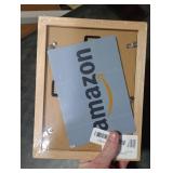 KINLINK 6x8 Picture Frame, Natural Solid Wood Frame with Acrylic Plexiglass for Pictures 4x6 with Mat or 6x8 without Mat, Tabletop and Wall Mounting Display Photo Frame 1 Pack