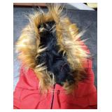 PINA Small Dog Coats - Waterproof & Windproof Dog Jacket, Winter Coat with Flannel Lining & Faux Fur Hood