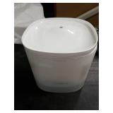 Cheerble Pumpless Cat Water Fountain, 2L/67oz Automatic Pet Fountain, Elfin E1 Lite Cat Fountain for Drinking, MagDrive Technology, Continuous Flow Mode, BPA-Free (White, E1 Lite)