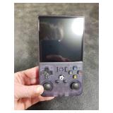 R36MAX Retro Game Console, 4.0 inch Retro Gaming Console with 128GB Memory, Video Game Consoles with 4000mAh Battery and 30+ Emulators, Gray