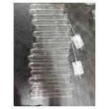 15Pcs Glass Tubes for Plants, Plant Propagation Tube Acrylic Test Tubes for Scientific Experiments 30 ml Plastic Test Tubes for Hydroponic Plants, Home Office Wall Decor (12cm)