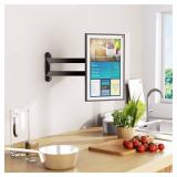 WALI Mount for Show 21, Show 15, Adjustable Wall Mounting Bracket with Heavy Duty 15 Extension Arm, Rotate Tilt Swivel for Show 21, Show 15, Holds up to 33lbs, Black MISSING SOME HARDWARE