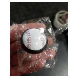 Artinhand 4 Pack Baseball Kitchen Cabinet Knobs Round Drawer Pulls Dresser Cupboard Door Handles