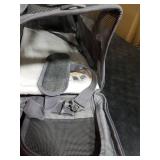 SECLATO Cat Carrier Pet Dog Carrier Airline Approved for Puppy Kitten Carriers Under 15lb, Collapsible Soft Sided TSA Approved Travel Carrier-Grey