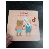 Cali's Books Music Books for Toddlers 1-3 Years Old - Toddler Valentines Day Book for Kids, Valentine Baby Sound Book for Girls, Musical Song Toy for 1 Year Old, Singing Toys for 2 Year Olds