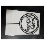 IBLESSU 10-Piece Number Birthday Candles - Glitter Cake Topper Decoration for Birthday and Wedding Parties