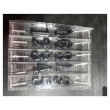 IBLESSU 10-Piece Number Birthday Candles - Glitter Cake Topper Decoration for Birthday and Wedding Parties