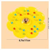 QSXVTR Magnetic Bee Catcher Game - Outdoor Backyard Fun for Kids Games & Family, Adjustable Headband/Family Party Travel Games for Indoor, (2-4 Players)