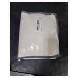 XTMYI Linen Curtains 96 Inch Long 2 Panel Set, Cream Sheer Pleated Curtain for Living Room, Modern Farmhouse Curtains for Dining Room Bedroom, Ivory Colored