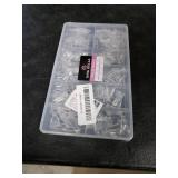 UNA GELLA Gel Nail Tips Almond Shape: 504pcs Medium Almond Nail Tips Half Cover Upgrade Soft Gel Matte Design for DIY Press On Nails Acrylic False Nails Tips 12 Sizes