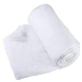 PREXTEX Artificial Snow Roll - Large Fluff for Christmas Village Displays, 94x31 Tabletop Decor, and Winter Wonderland Party Scenes - Thick White Blanket for Holiday Backdrops and Festive Decoration