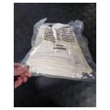 decorUhome Spring Couch Throw Pillow Covers 12x20 Set of 2, Decorative Soft Velvet Modern Cozy Chenille Lumbar Pillow Cases with Elegant Design for Sofa Bed Living Room Home Decor, Cream White