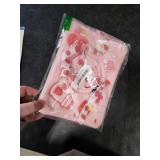 Boaretiu for iPad 9th/8th/7th Generation 10.2 Inch Case (2021/2020/2019) - Soft Silicone Cute Cartoon with Shoulder Strap & Rotating Stand Kawaii for Women Girls Girly Teens Cover, Strawberry