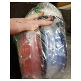 Creality Ender PETG 3D Printer Filament 1.75mm 4KG (8.8lbs), High Precision, Strong Toughness, Odorless, Better Flow, Moistureproof 3D Printing Ender PETG Filament, White+Blue+Red