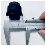 UtySty 9 Pack Spice Jars Cap Replacement 1-5/8 Inch Glass Spice Jars Shaker Lids Tops with Shaker and Pour Options for 4 oz Glass Jar with Spice Labels Round Square 4oz Empty Spice Containers