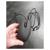 Guiheng Ergonomic Wired Mouse - USB Computer Mouse for Right or Left Hand, Durable Clicks for PC, Laptop, Desktop, Chromebook, Notebook, Mac (Black)