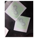 IMBZBK 3 Pack Privacy Screen Protector for iPhone 15 Tempered Glass with 3 Camera Lens Protector, Accessories 9H Anti Spy, 2.5D Curved, Case Friendly, Transparent