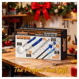 HORUSDY 4PCS Telescoping Magnetic Pick Up Tool Kit, Magnetic Sweepers Set with 360° Inspection Mirror, 2 Telescoping Magnetic Pickup Tools (5 25.6/6.9-29.5 in)