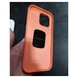 Apple iPhone 16 Pro Max Silicone Case with MagSafe and Camera Control: Lightweight Phone Case, Wireless Charging Compatible, Smooth Matte Finish; Tangerine