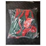 Christmas Tree Storage Bag 7.5Ft Tree Storage containers Bags 2 Piece Set with Small Storage Bag for Xmas Decorations (Red)
