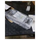 EUDELE 5-Pack Rustproof Stainless Steel Shower Caddy No Drill Adhesive Bathroom Organizer with Large Capacity, Spacious Shower Shelves for Inside Shower, Kitchen & Home Decor Storage-XL Size