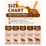 Dono Disposable Dog Diapers Female-60PCS, Pull it Up Doggie Diapers for Female Dogs with 360° Stretchy Waist, Doggy Diapers for Dog in Heat Period, Super Absorbent Leak-Proof Puppy Diapers, XS