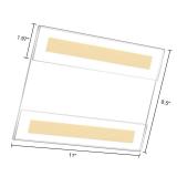 Ludery Acrylic Sign Holder 8.5 x 11 Wall Mount,Sign Holder Clear Plastic Picture Frames with Double Sided Tape for Office, Home, Store, Restaurant - Landscape(3 Pack)