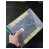 Ludery Acrylic Sign Holder 8.5 x 11 Wall Mount,Sign Holder Clear Plastic Picture Frames with Double Sided Tape for Office, Home, Store, Restaurant - Landscape(3 Pack)