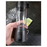 12 Oz Cordless Personal Size Portable Blender - Blender for Smoothies with BPA Free Traveling Juice Cup, 6 Blades for Powerful Blending, Suit for Sports/Home