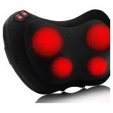 Papillon Back Massager with Heat,Shiatsu Neck Massager Pillow for Back,Neck,Shoulder,Foot & Lower Back Pain Relief,Electric Kneading Massager, Gifts for Women/Men/Dad/Mom/Fathers Day/Mothers Day
