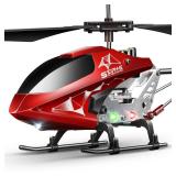 SYMA S107H-E RC Helicopter for Kids 8-12 and Beginners, Remote Control Helicopter with Altitude Hold, 2 Speed Modes, Whole Alloy Toy for Boys Girls Indoor Gift