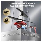 SYMA S107H-E RC Helicopter for Kids 8-12 and Beginners, Remote Control Helicopter with Altitude Hold, 2 Speed Modes, Whole Alloy Toy for Boys Girls Indoor Gift