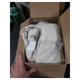 ETDIFFE Beige Comforter Set King Size, 3 Piece Soft Light Khaki Modern Bedding Set, Lightweight All Season Microfiber Down Alternative Bed Comforter with 2 Pillow Shams for Women Men