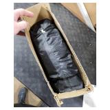 FAMIROSA Upright Christmas Tree Storage Bag 9ft, Pop up and Foldable Metal Structure Xmas Tree Bags for Storage Assembled Artificial Trees, Holiday Tree Cover with Quick Release Straps Buckle, Green