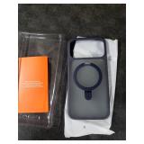 TORRAS Ostand for iPhone 17 Pro Max Case, Camera Control, Fit for MagSafe, Military-Grade Protection, Magnetic Slim Translucent with Stand Anti-Fingerprint Phone Case for iPhone 17 Pro Max, Deep Blue