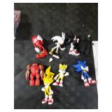 DYALE 8PCS Super Speed Hedgehog Action Figures, 5.2-5.7-Inch PVC Figures, Perfect for Kids and Anime Movie Fans