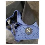 COODEO Dog Socks to Prevent Licking Paws, Healing Boots & Paw Protectors with Non-Slip Bottoms for Wound Protection, Waterproof Sleeve Shoes for Licking Blue L_Right
