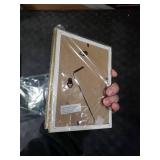 Heimlove 5x7 Picture Frame Set of 2,Gold Photo Frames Display 5x7 Pictures,Picture Frames 5x7 Wall Gallery Collage Tabletop or Wall Mount,Poster Frame Display for Certificate Document