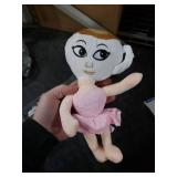 Italian Brainrot Plush,11 inch Ballerina Cappuccina Toy Gift,Cute Stuffed Figure Doll for Kids and Adults Inspired Plush Toy