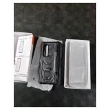 FONREST Rugged Case Armor for Samsung-Galaxy-Z-Fold-3 w/ Built-in [Kickstand] [S Pen Holder] [Screen Protector] [Hinge Protection], Heavy Duty Shockproof Protective Cover NOT FIT Z Fold 4/2 (Black)