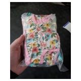 Leekalos Reusable Washable Dog Diapers Female (3 Pack) - Highly Absorbent Doggie Diapers - Size Adjustable Puppy Diapers for Dog Period Panties (Large, Flora)