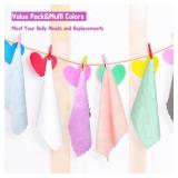 Orighty Baby Washcloths 24-Pack(7''x9''), Microfiber Coral Fleece Baby Towels, Super Soft and Absorbent Wash Cloths for Newborns, Infants and Toddlers, Gentle on Delicate Skin for Face Hands and Body