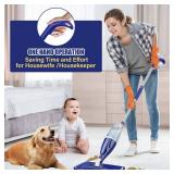Microfiber Spray Mop for Floors Cleaning: Wet Dry Hardwood Floor Mops with 3 Washable Reusable Pads for Swiffer Powermop - Flat Mop with Sprayer for Tile Wood Laminate Vinyl Marble